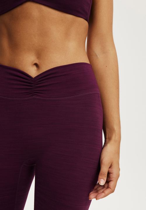 Cotton On - Ultra Soft Scrunch Front Flare - Pickled Beet Marle