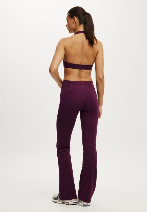 Cotton On - Ultra Soft Scrunch Front Flare - Pickled Beet Marle