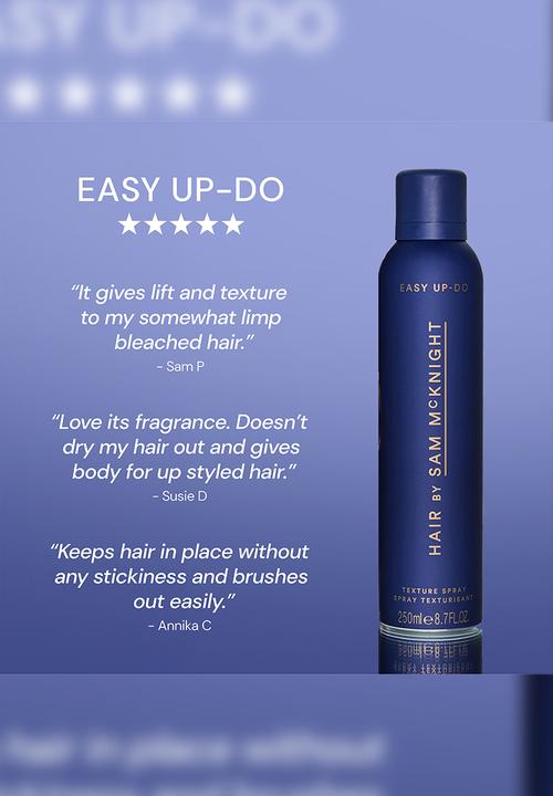Sam Mcknight - Easy-Up Do Texturising Spray - 250ml