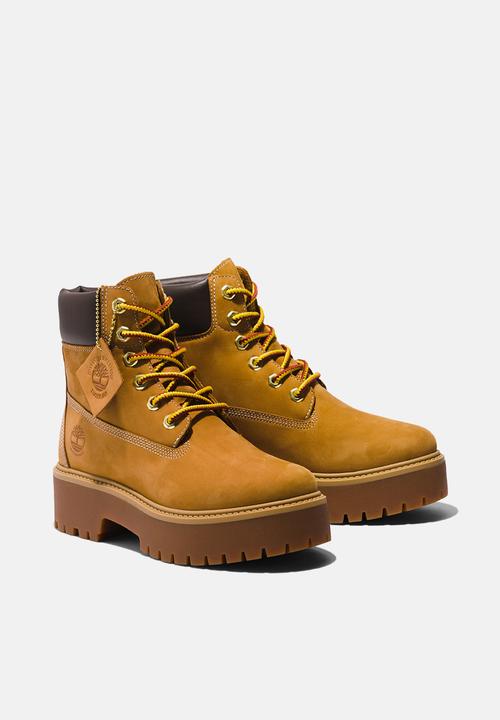 Timberland - Stone street 6 inch lace up waterproof boot - wheat