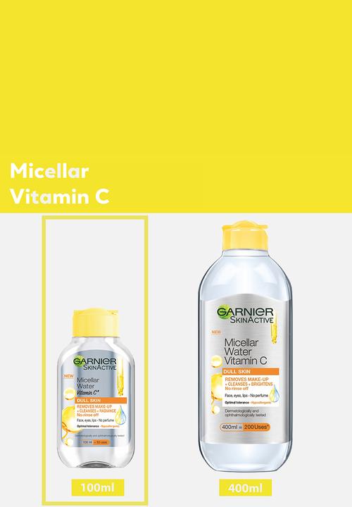 Garnier - Micellar Cleansing Water & Makeup Remover Vitamin C - 100ml