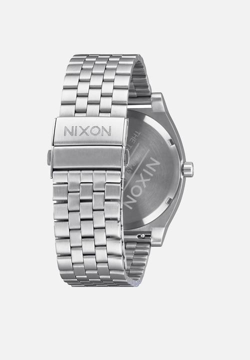 Nixon - Time Teller Solar  - Silver / Snow