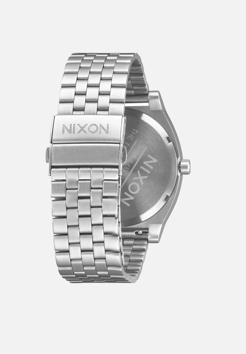Nixon - Time Teller Solar  - Silver / White Lume