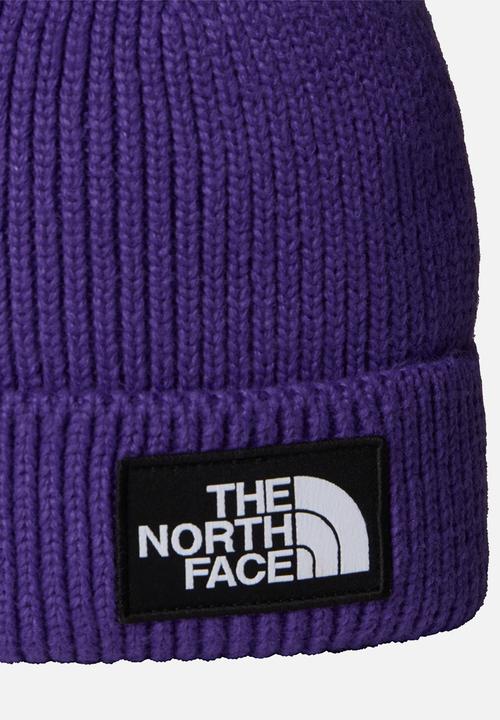The North Face - TNF Logo Box Cuffed Beanie - Peak Purple