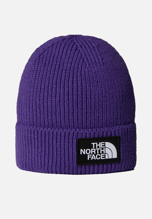 The North Face - TNF Logo Box Cuffed Beanie - Peak Purple