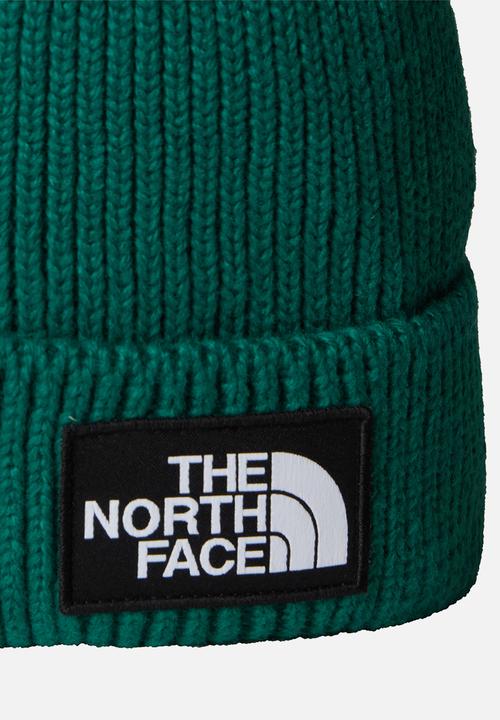 The North Face - TNF Logo Box Cuffed Beanie - Evergreen
