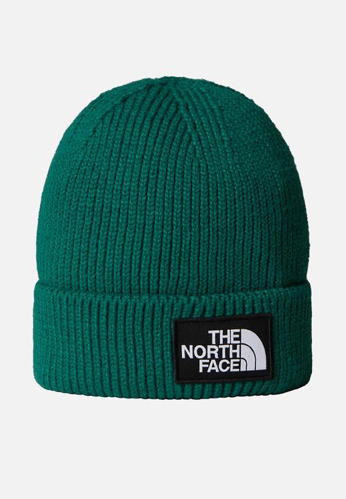 The North Face - TNF Logo Box Cuffed Beanie - Evergreen