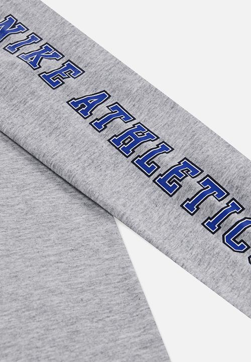 Nike - Nike athletics long sleeve tee - light smoke gray heather