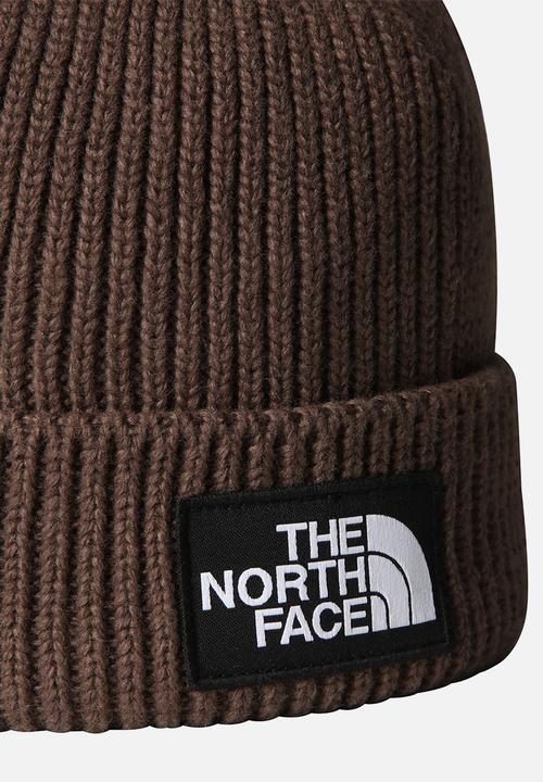 The North Face - TNF Logo Box Cuffed Beanie - Smokey Brown
