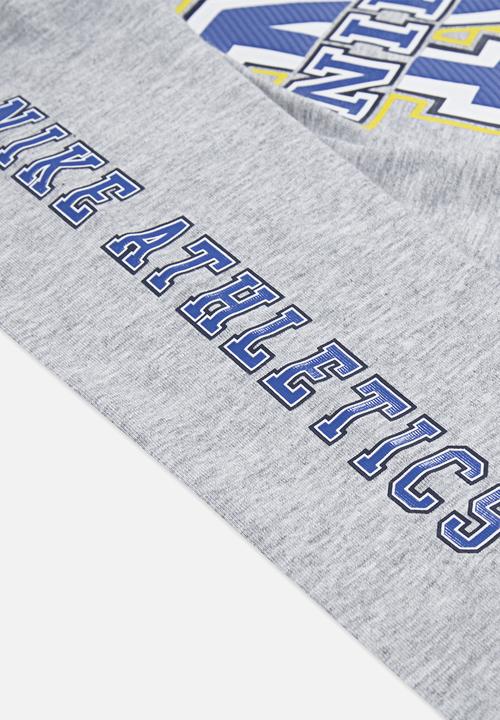 Nike - Nike athletics long sleeve tee - light smoke gray heather