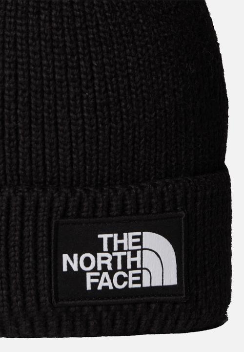 The North Face - TNF Logo Box Cuffed Beanie - TNF Black