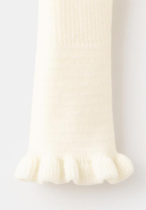 MANGO - Cardigan waves - light beige