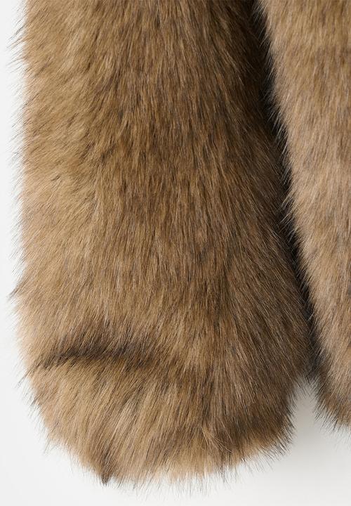 MANGO - Coat chester - beige