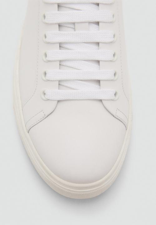 MANGO - Metrolea trainers - white leather