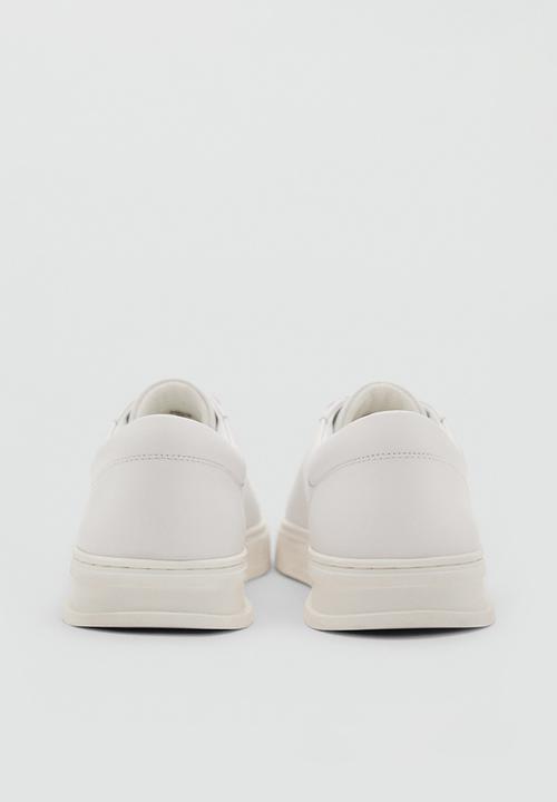 MANGO - Metrolea trainers - white leather