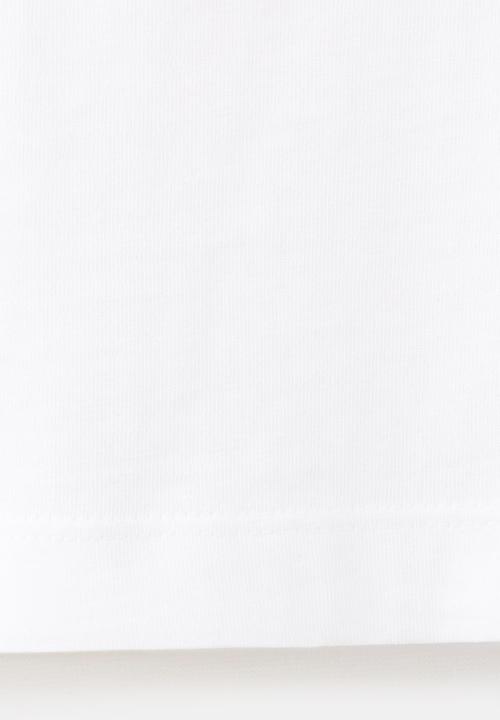MANGO - T-shirt mangolog-w - white