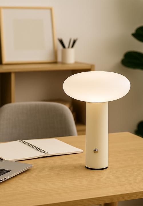 Arc + hue - Oliver Rechargeable LED Lamp - Cream