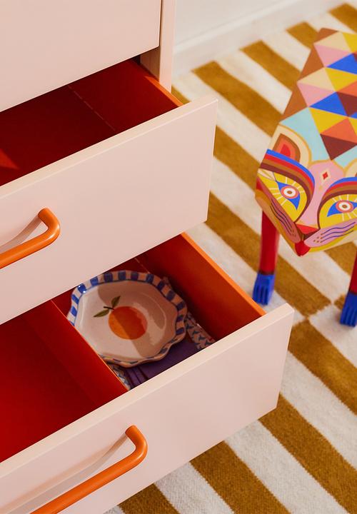 Popstrukt - Sprinkles Chest of Drawers - Peach Pop