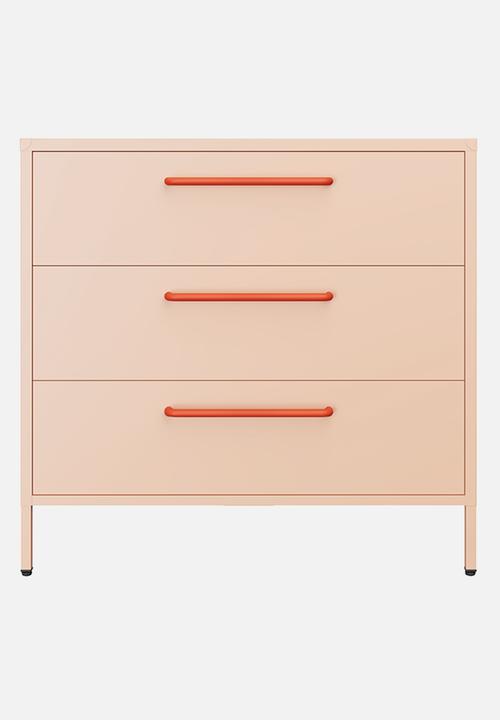 Popstrukt - Sprinkles Chest of Drawers - Peach Pop
