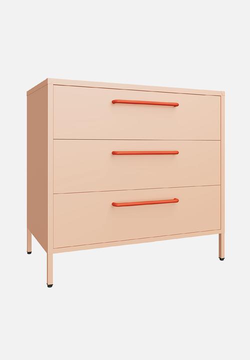 Popstrukt - Sprinkles Chest of Drawers - Peach Pop
