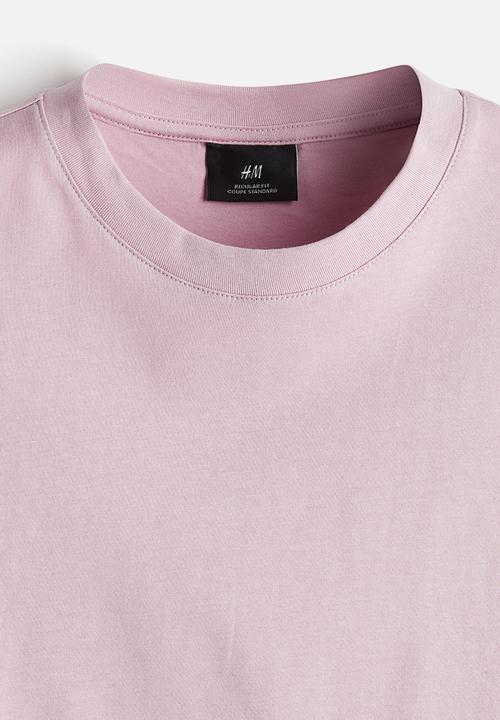 H&M - Regular fit t-shirt - pink