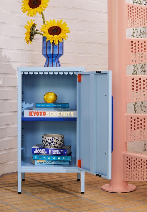 Popstrukt - Sprinkles Side Table - Blueberry Splash