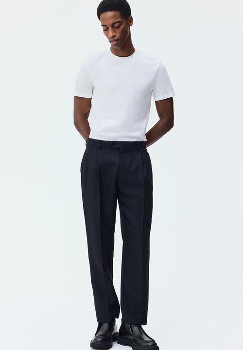 H&M - Slim fit pima cotton t-shirt - white