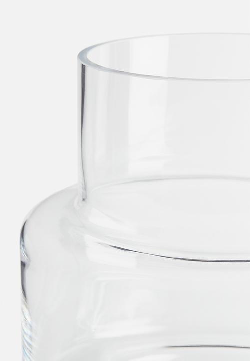 H&M - Tiered glass vase - transparent