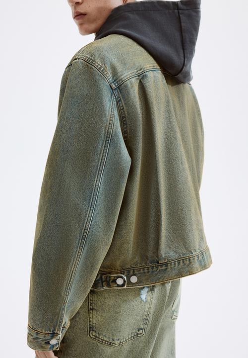 H&M - Loose fit denim jacket - denim blue 