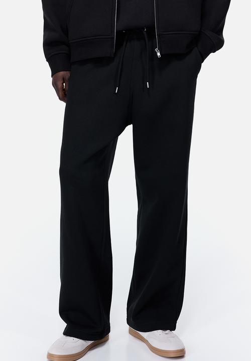 H&M - Loose fit sweatpants - black