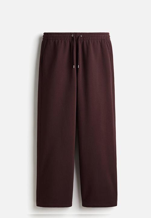 H&M - Loose fit sweatpants - dark plum purple