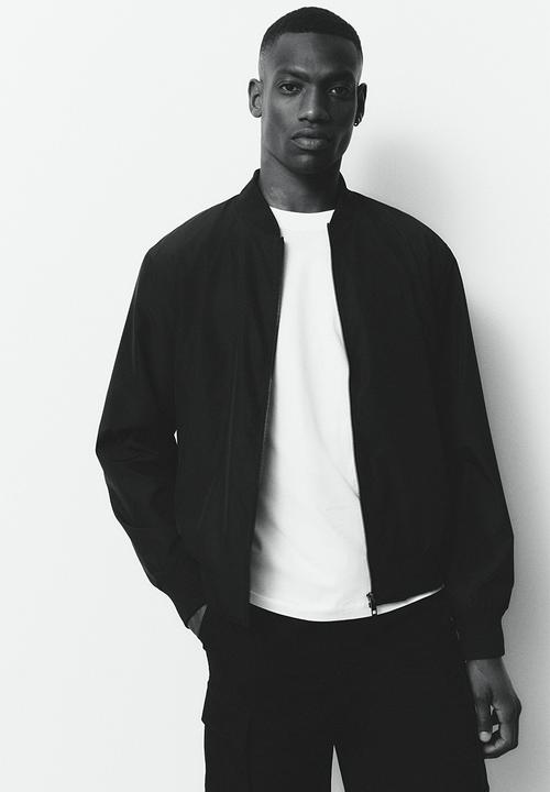 H&M - Lightweight bomber jacket - black