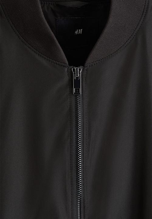 H&M - Lightweight bomber jacket - black