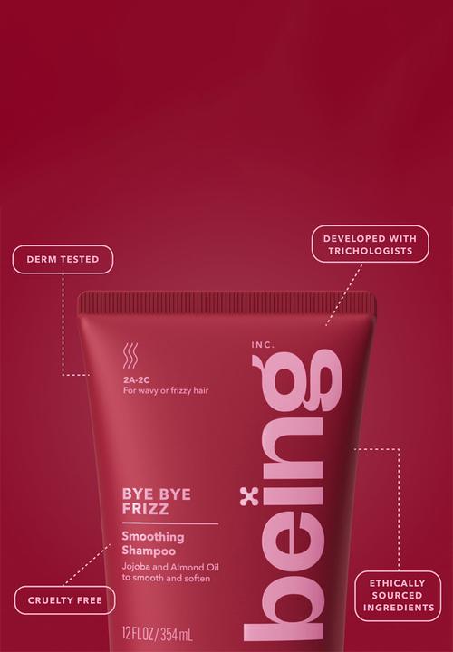 Being - Bye Bye Frizz Shampoo – 354 ml