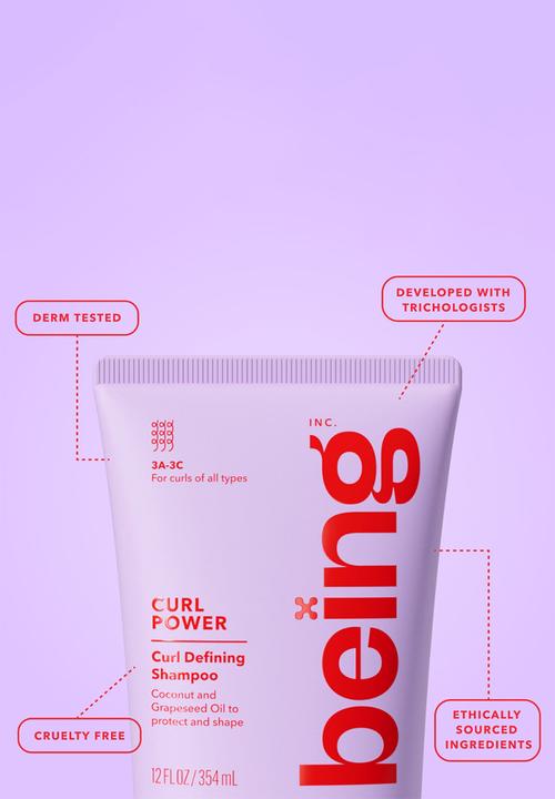 Being - Curl Power Shampoo – 354 ml