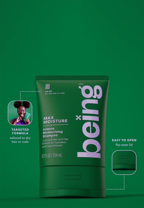 Being - Max Moisture Shampoo – 354 ml