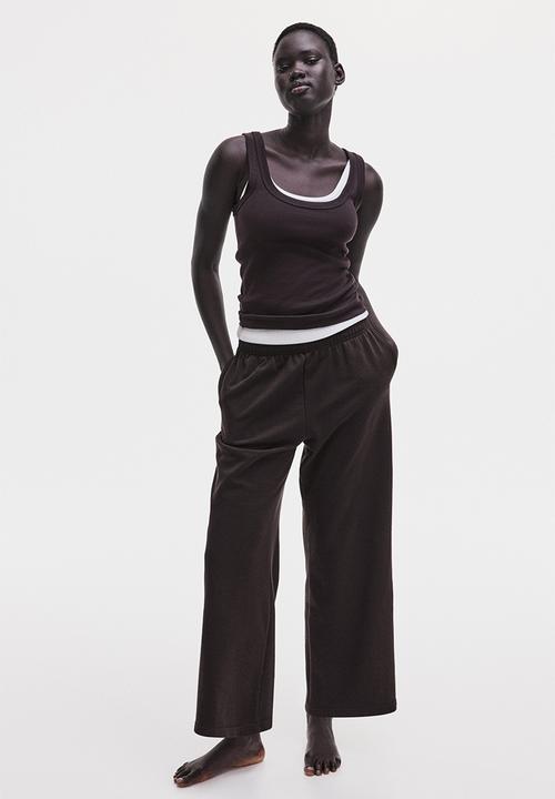 H&M - Sweatpants - dark brown