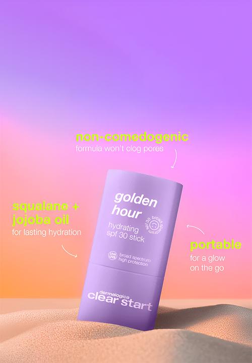 Clear Start by dermalogica - Golden Hour Hydrating SPF30 Stick - 20g