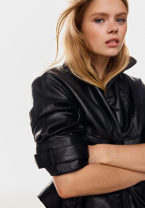 Aviator jacket - black - 1294296001
