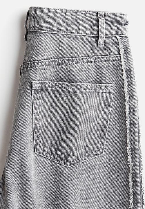 H&M - Side-panelled jeans - denim grey