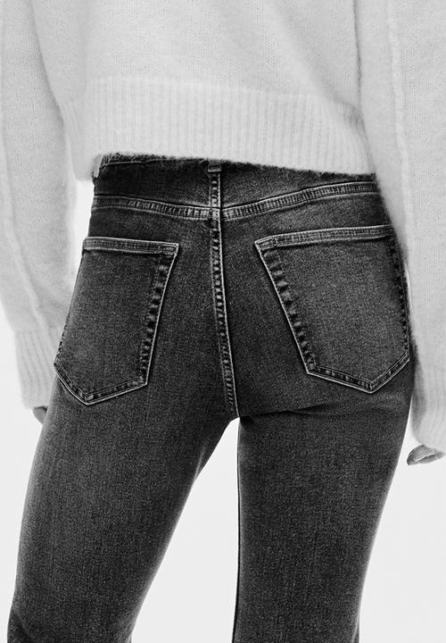 H&M - Flared high jeans - denim blue