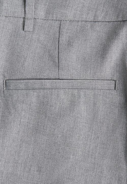 H&M - Wide tailored trousers - grey marl