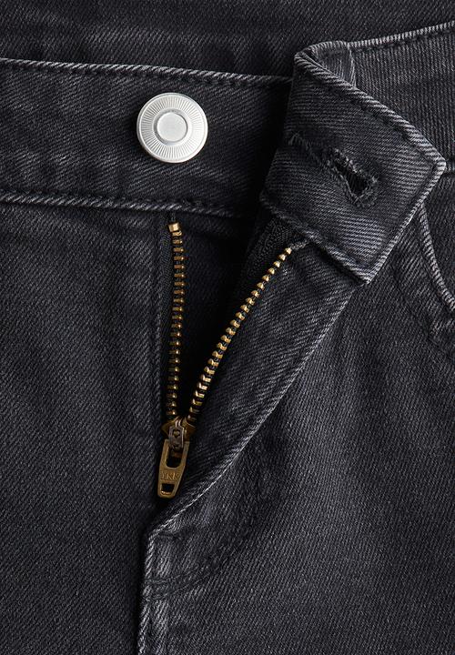 H&M - Flared low jeans - black/colour block