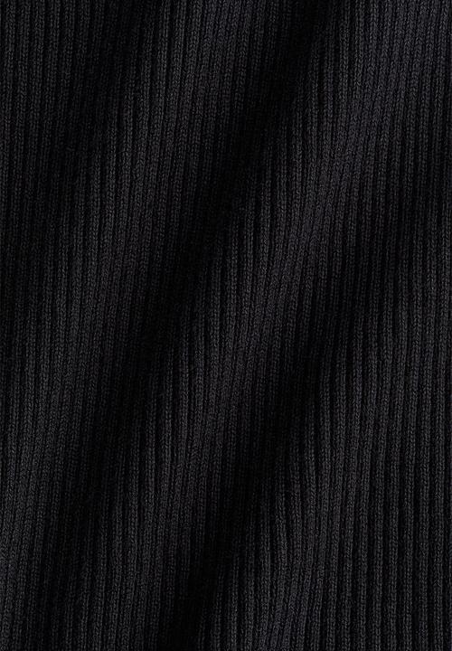 H&M - Frill-trimmed cardigan - black