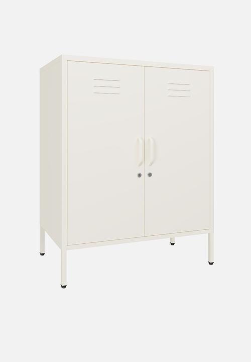 Popstrukt - Sugar Cube Storage Cabinet - Soft White