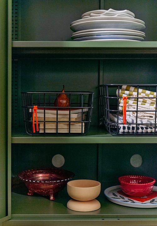 Popstrukt - Medium Waffle Basket - Black