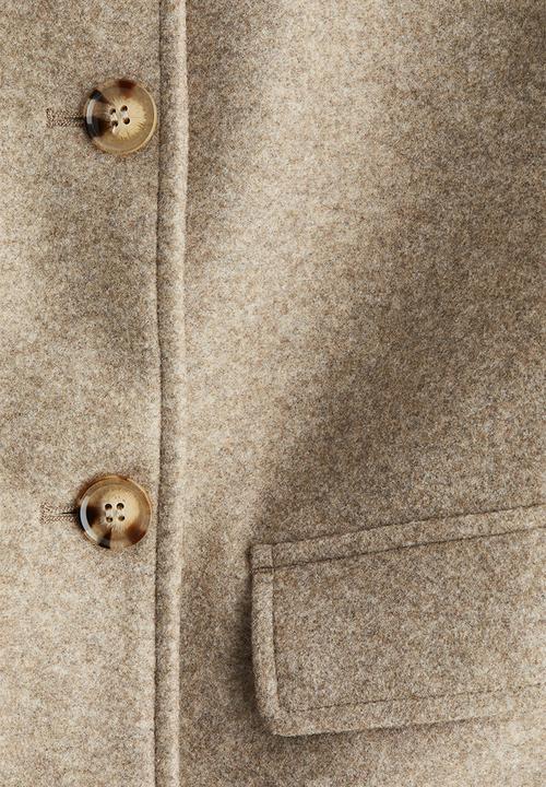 H&M - Collared jacket - beige