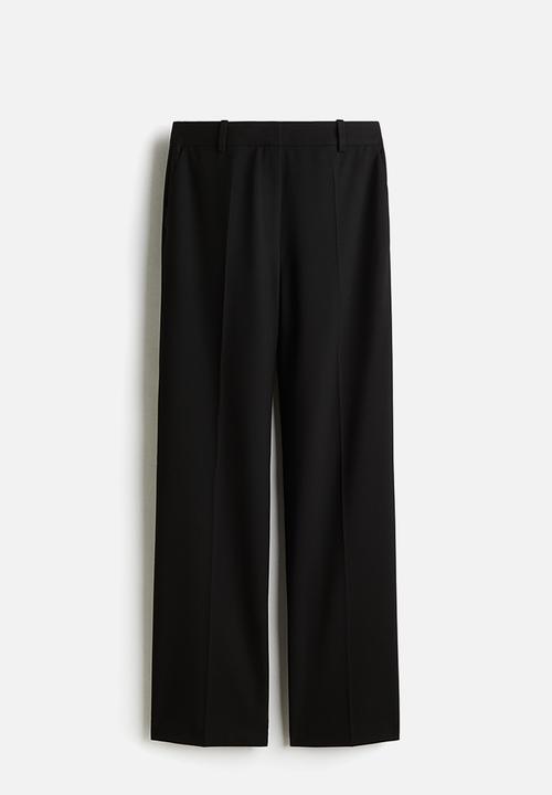 H&M - Straight trousers - black