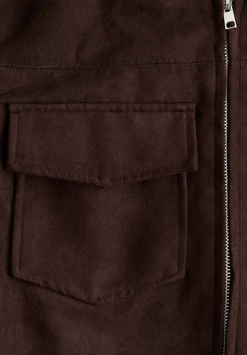 H&M - Bomber jacket - dark brown