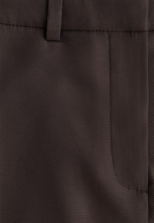 H&M - Tailored skirt - dark brown